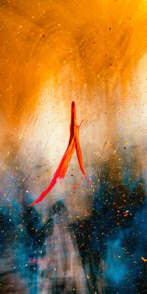 Abstract Smooth Paint Wallpaper for Mobile Devices
