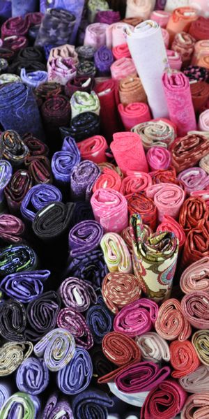 Phone wallpaper: Rolls, Miscellaneous, Cloth, Miscellanea, Motley, Multicolored, Texture free downlo