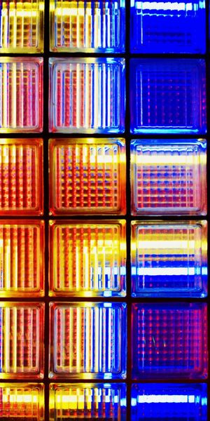 Phone wallpaper: Curtain Wall, Miscellaneous, Motley, Miscellanea, Multicolored, Stained Glass, Glas