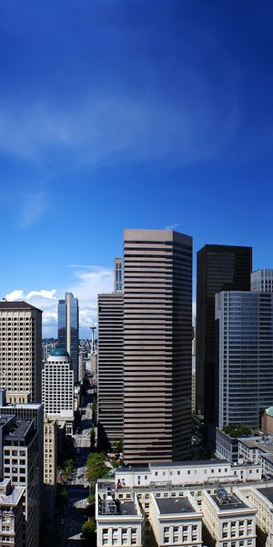 Phone wallpaper: Seattle, Building, Cities, Man Made, Sky, City free download