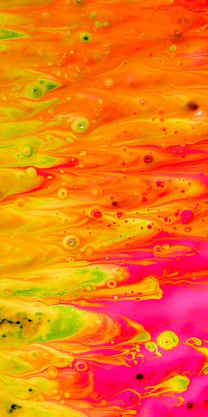 Vibrant Abstract Liquid Art - A Multicolored Masterpiece