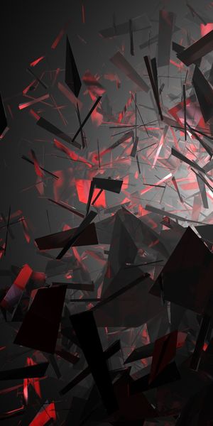 Dark Abstract Red Wallpaper for Mobile Devices