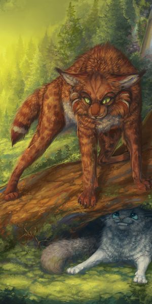Phone wallpaper: Iris, Play, Forest, Big Cats, Art free download