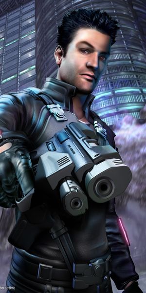 Deus Ex: Invisible War - Futuristic Character Wallpaper
