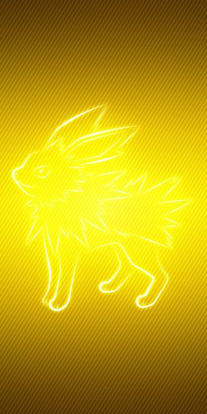 Phone wallpaper: Jolteon, Dark, Pokémon, Pokemon, Vector free download