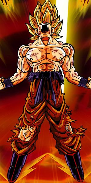 Epic Super Saiyan Goku from Dragon Ball Z