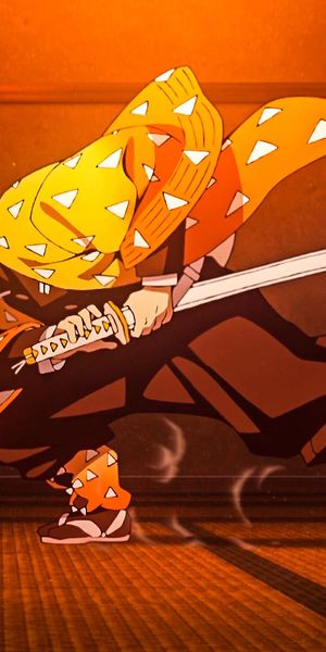 Dynamic Zenitsu Agatsuma - Demon Slayer: Kimetsu no Yaiba