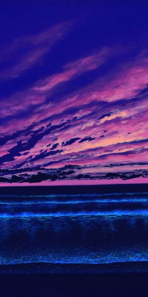 Breathtaking Sunset Over the Sea - Perfect Mobile Wallpaper
