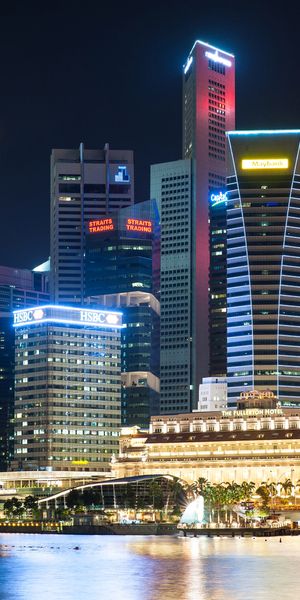Phone wallpaper: Singapore, Cities, Man Made free download