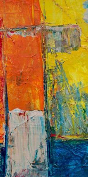 Multicolored Wallpaper: A Canvas of Irregularities and Textures