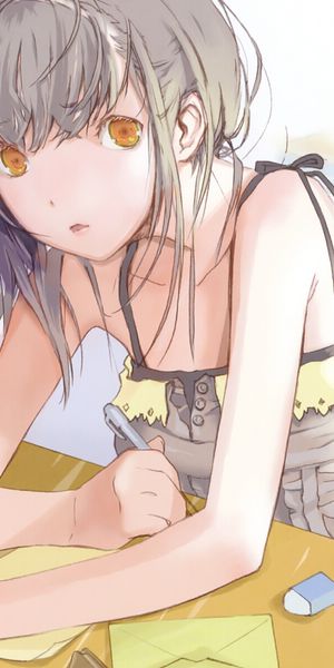 Charming Anime Girl Mobile Wallpaper in HD - Perfect for Your Device
