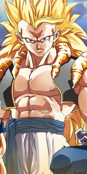 Gogeta and Super Saiyan 3 in Dragon Ball Z