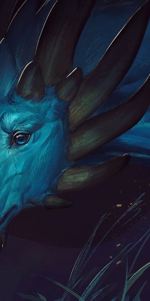 Phone wallpaper: Creature, Being, Art, Fantastic, Dragon free download