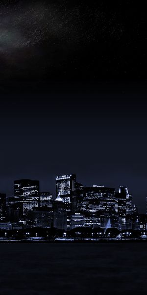 Breathtaking Chicago Skyline at Night - 4K Phone Wallpaper