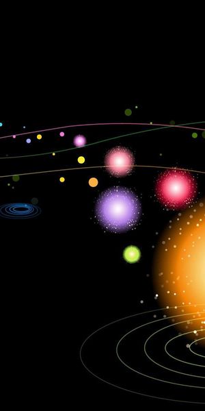 Phone wallpaper: Sphere, Multicolored, Motley, Abstract, Planets, Balls free download