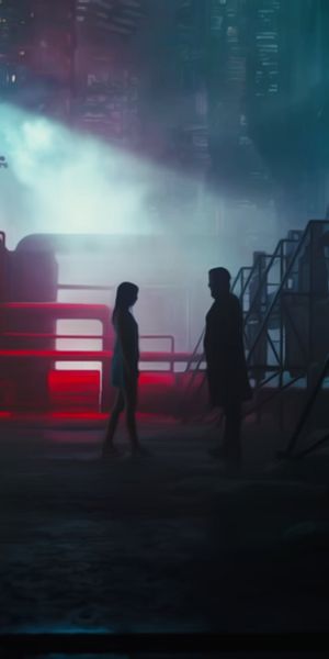 Blade Runner 2049: Iconic Scene Featuring Ana de Armas and Ryan Gosling