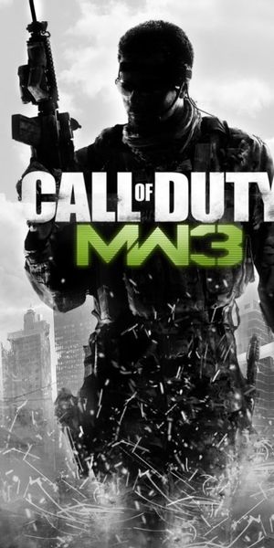 Call of Duty MW3 4K Phone Wallpaper: A Dark and Gritty Urban Scene