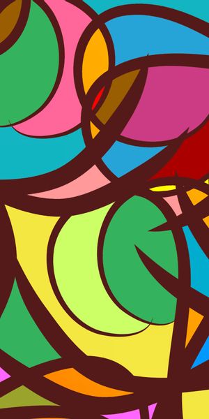 Phone wallpaper: Motley, Multicolored, Patterns, Lines, Iridescent, Abstract, Rainbow free download