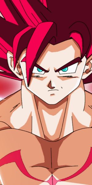 Goku as Super Saiyan God - Stunning Dragon Ball Super Wallpaper