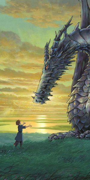 Majestic Dragon Encounter from Tales from Earthsea