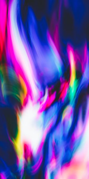 Phone wallpaper: Freezelight, Motley, Multicolored, Shine, Blur, Abstract, Light free download