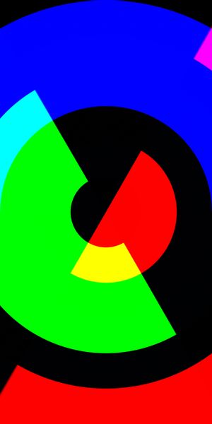 Colorful Geometric Abstract Mobile Wallpaper for a Dynamic Look