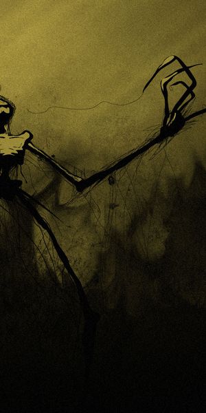 Phone wallpaper: Dark, Creepy, Monster free download