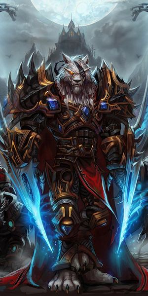 Fierce Warriors from World of Warcraft - Epic Mobile Wallpaper