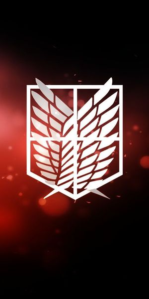 Scouting Legion Emblem from Attack on Titan Wallpaper