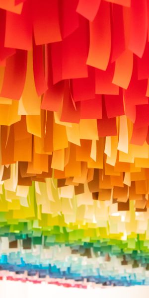 Phone wallpaper: Miscellanea, Decoration, Paper, Miscellaneous, Multicolored, Motley free download