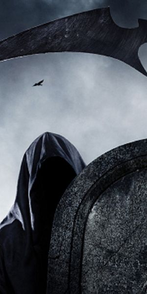 Mysterious Grim Reaper Wallpaper: Perfect for iPhone Backgrounds