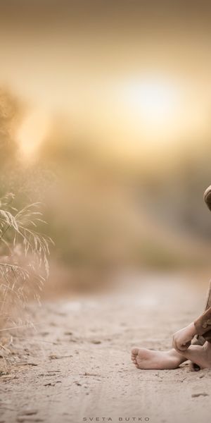 Phone wallpaper: Blur, Child, Hat, Photography, Little Boy free download