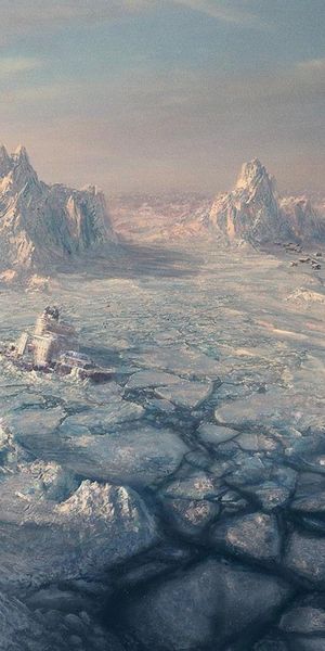 Phone wallpaper: Mountains, Art, Landscape free download