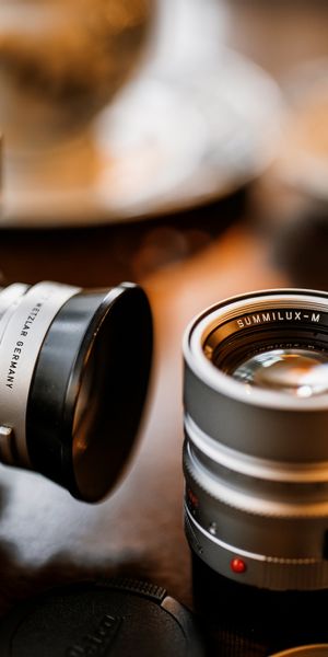 Phone wallpaper: Blur, Lens, Camera, Man Made free download
