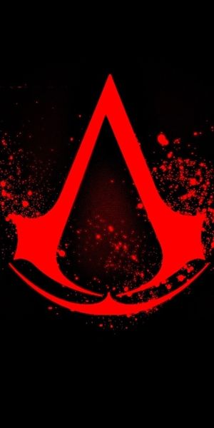 Assassin's Creed Black Logo Wallpaper