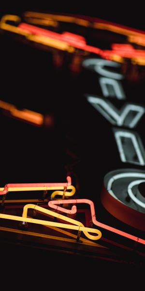 Electric Neon Lamp Wallpaper: A Colorful and Eye-Catching Design