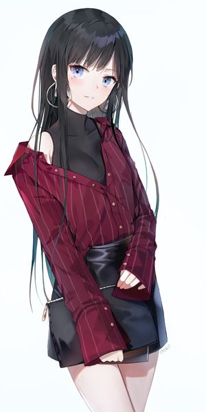 Charming Anime Girl Wallpaper for iPhone: Stylish and Unique Design