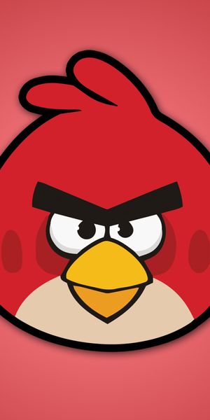 Angry Birds Red Mobile Wallpaper - A Fun Background for Gamers