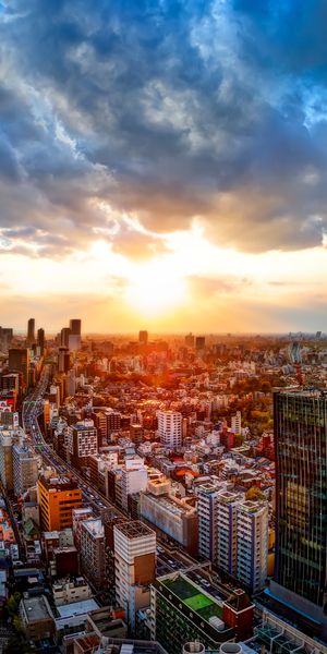 Breathtaking Tokyo Skyline at Sunset