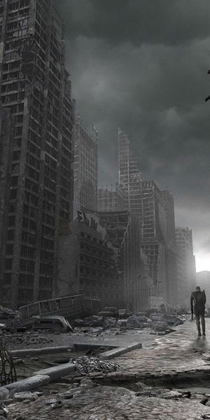 Phone wallpaper: Streets, Cities, Art, Fantasy free download