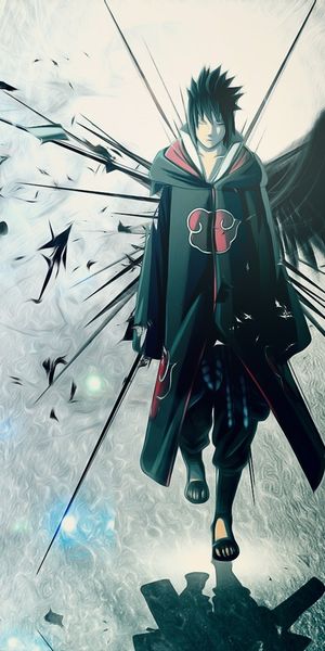 Sasuke Uchiha - Epic Anime Wallpaper for Mobile