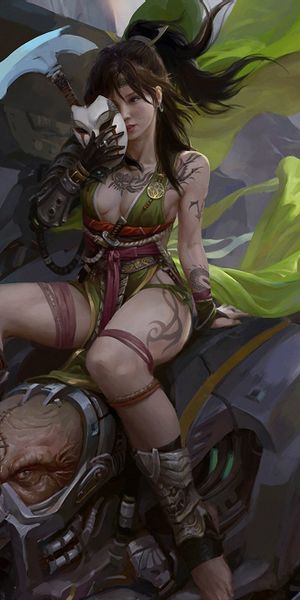 Epic League of Legends Character Wallpaper for Mobile Devices