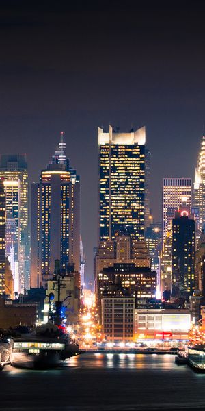 Phone wallpaper: Manhattan, New York, Cities, Man Made, City free download