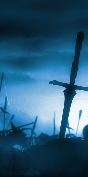 Phone wallpaper: Gothic, Night, Sword, Dark free download
