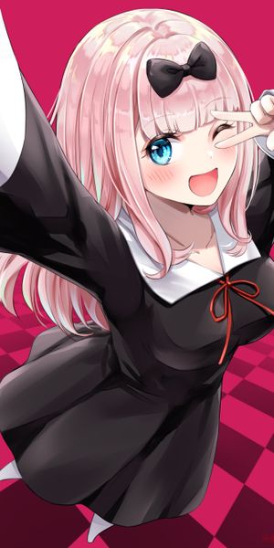 Phone wallpaper: Anime, Kaguya Sama: Love Is War, Chika Fujiwara free download