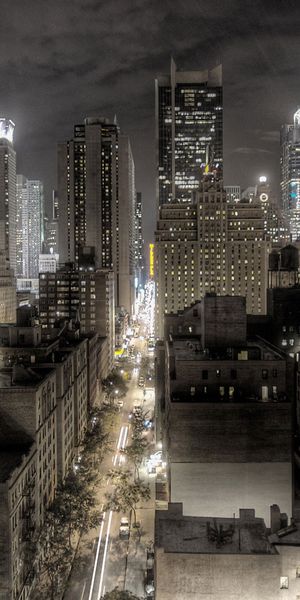 Breathtaking New York City Nightscape Wallpaper - Free for Your Device