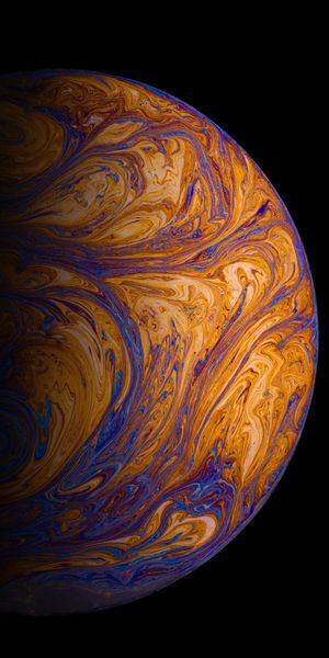 Multicolored Abstract Liquid Paint Wallpaper