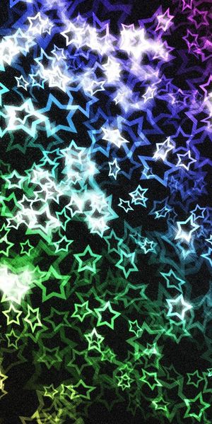 Phone wallpaper: Colourful, Surface, Stars, Motley, Multicolored, Abstract, Colorful free download