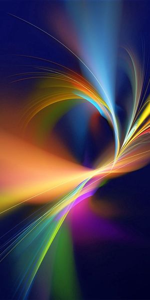 Colorful Abstract Smoke Wallpaper - 4K Phone Background for Vibrant Aesthetics