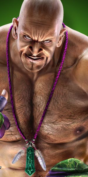 Fierce Tekken Character Wallpaper for Gaming Enthusiasts